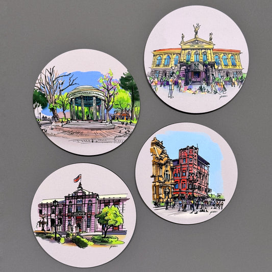 Posavasos Sitios Históricos de San José