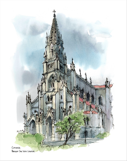 Print Iglesia de Coronado